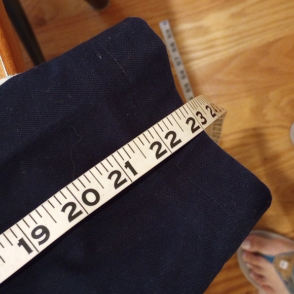 Liz Claiborne Ladies Double Breasted Jacket Size:6 Color:Navy - Picture 11 of 12